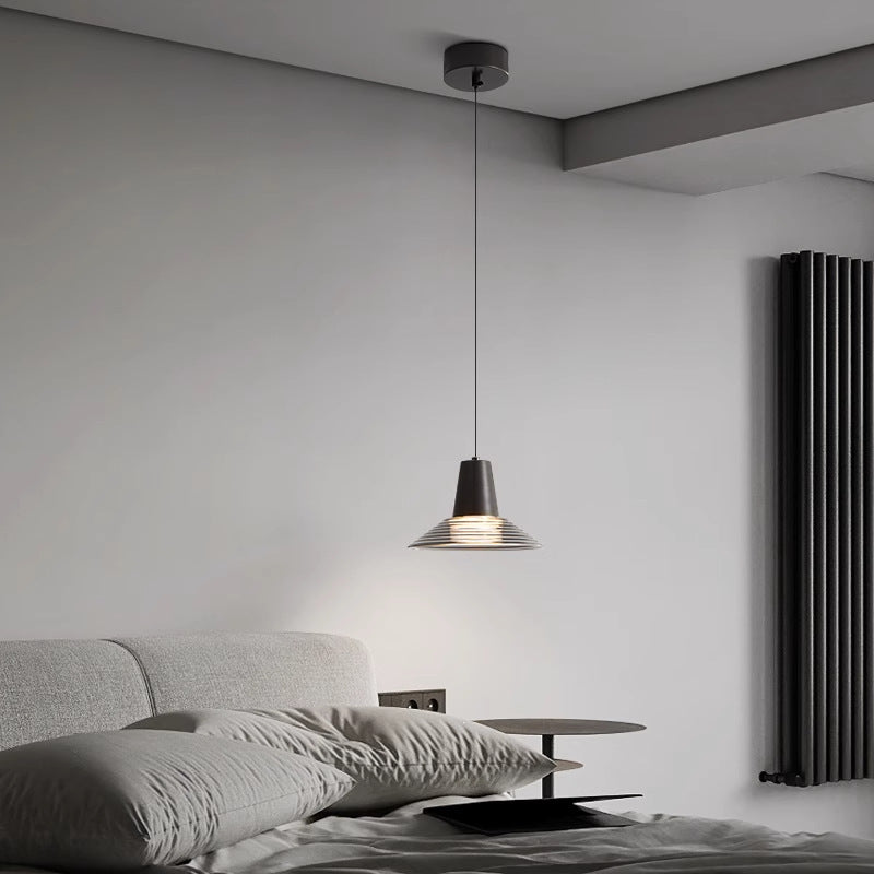 Minimalist Pendant Light & Modern Glass Shade