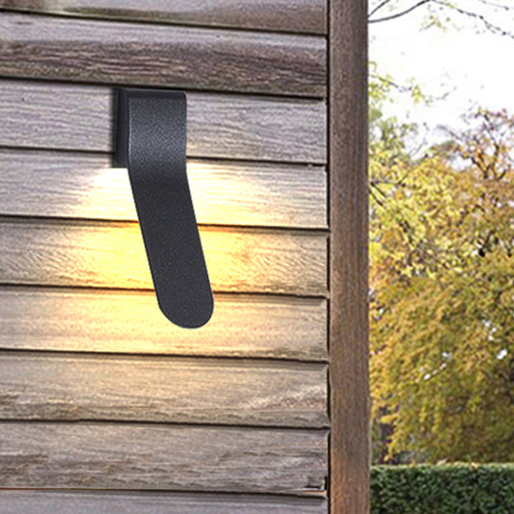 Minimalist Tilt LED Outdoor Wall Lamp – Waterproof and Modern Design