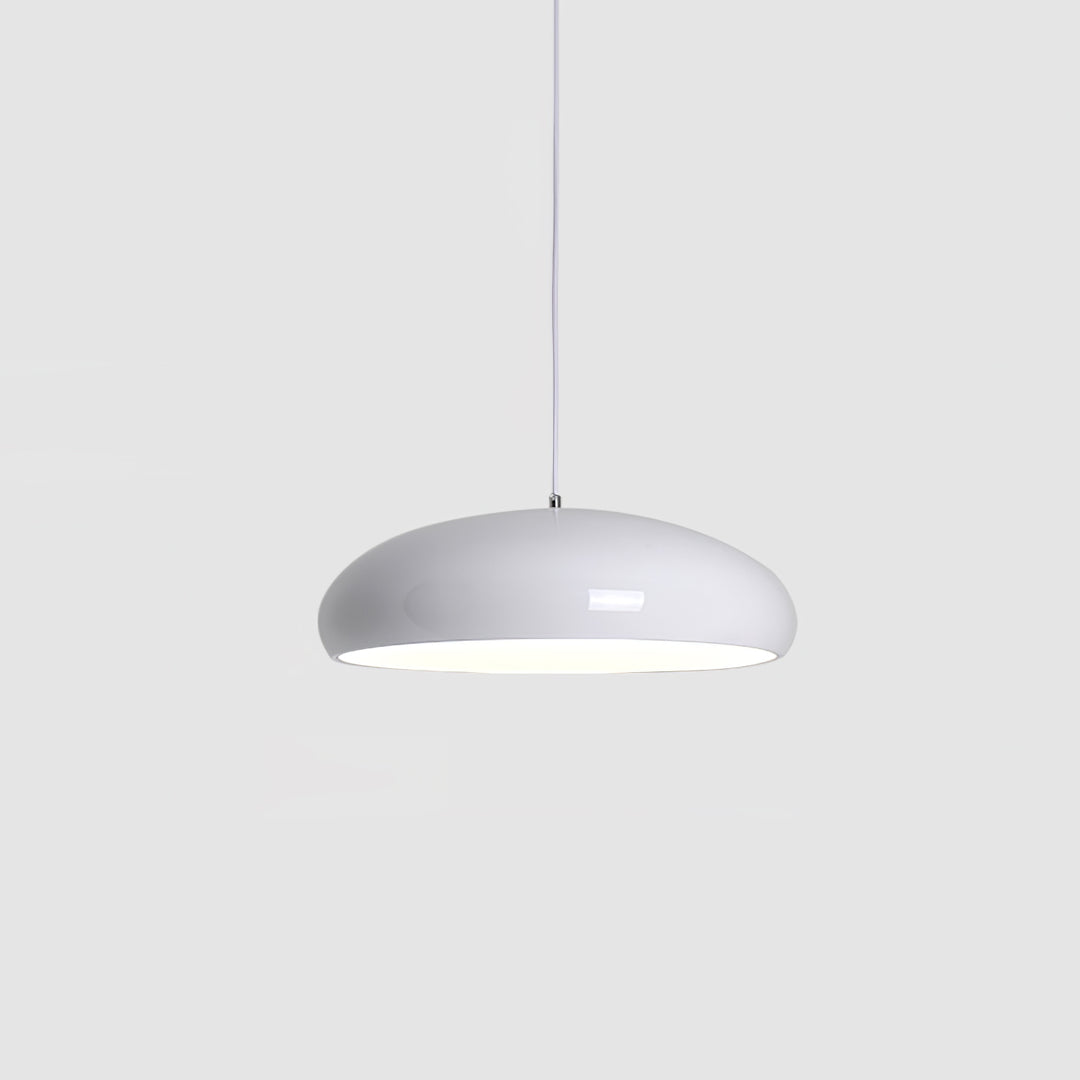 Bauhaus Smooth Semi-Elliptical Dome Pendant Light