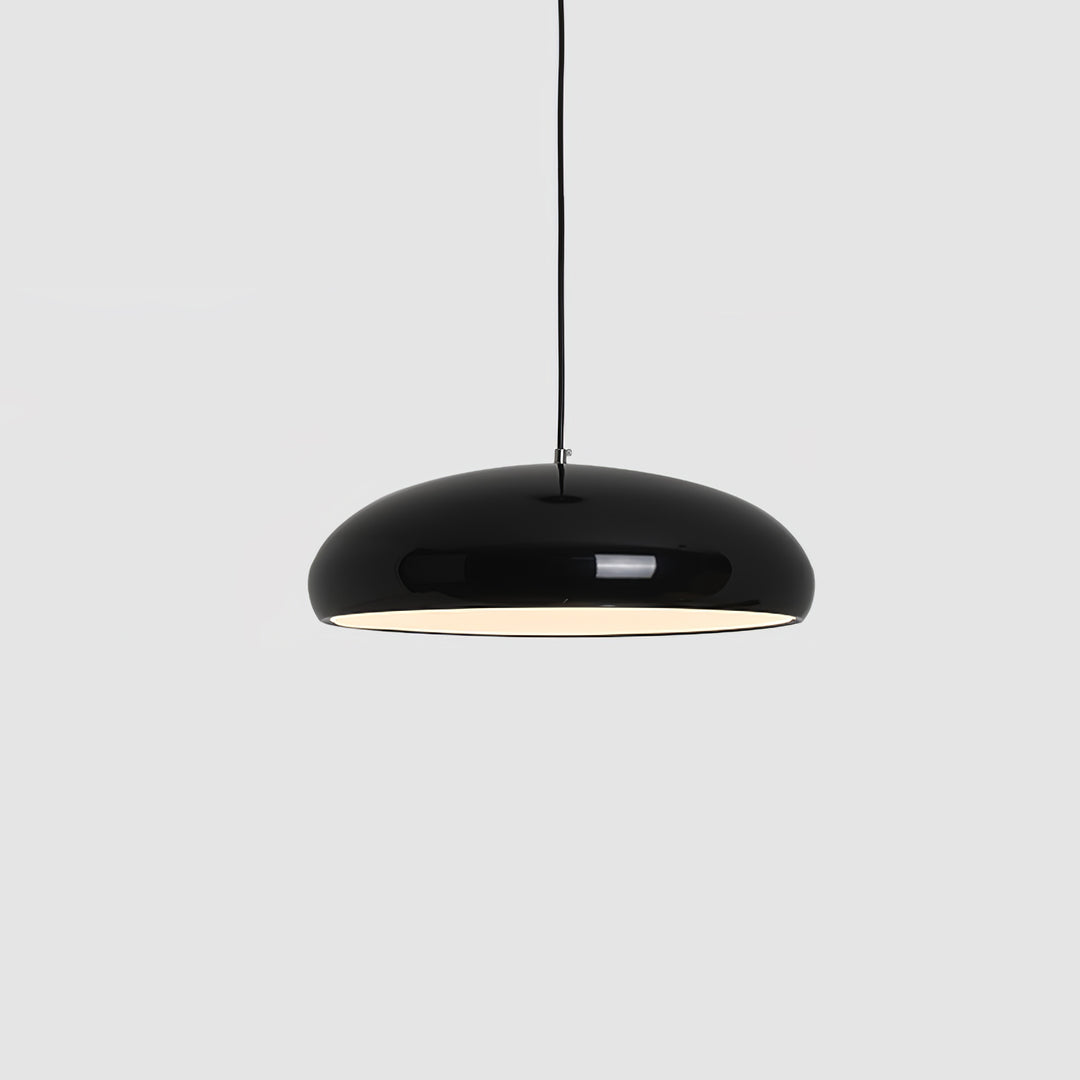 Bauhaus Smooth Semi-Elliptical Dome Pendant Light