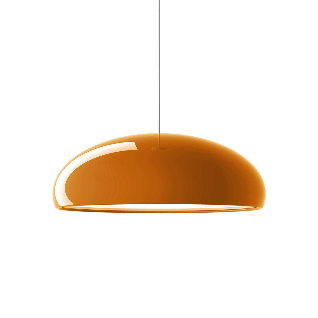 Bauhaus Smooth Semi-Elliptical Dome Pendant Light