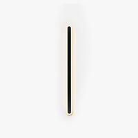 Modern Black Outdoor LED Wall Lamp with Minimalist Design
