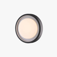 Modern Circular LED Outdoor Wall Lamp – Waterproof Disc-Shaped Design