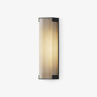 Modern Rectangular LED Outdoor Wall Light - Waterproof and Minimalist Design