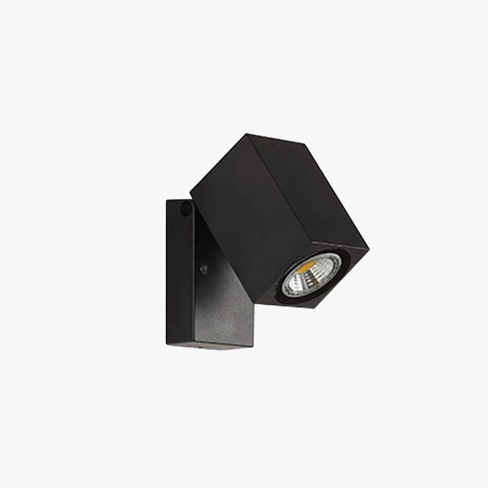 Modern rotatable metal LED outdoor wall spotlight with adjustable design. Sleek, waterproof, and perfect for gardens, patios, and balconies. Durable and energy-efficient.

