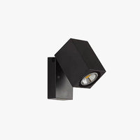 Modern Rotatable Metal LED Outdoor Wall Spotlight – Adjustable and Waterproof