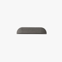 Modern Minimalist Semi-Elliptical Metal Outdoor Wall Lamp – Black or White