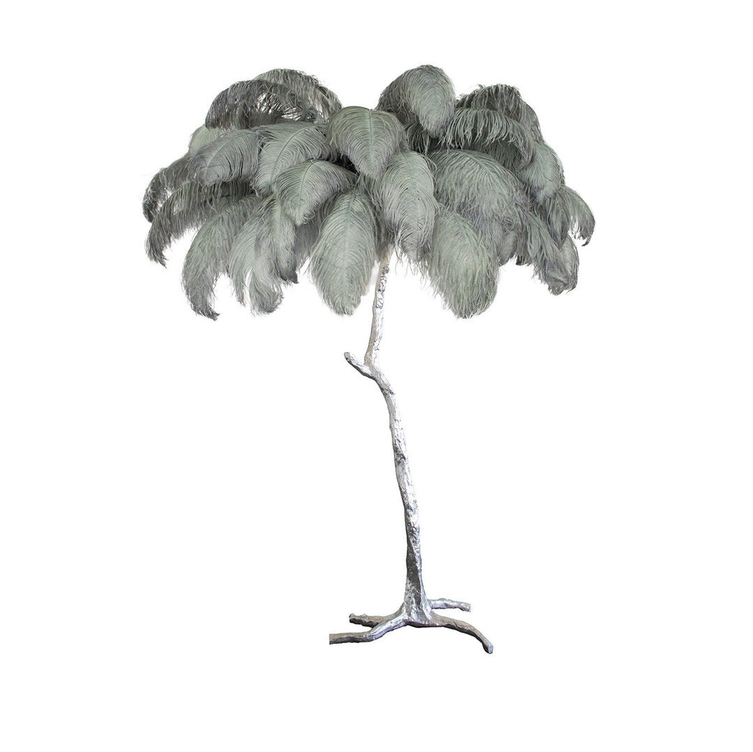 Bohemian branch-like Floor Lamp – Feather Canopy