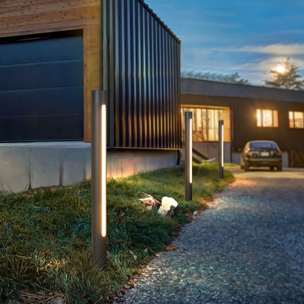 Outdoor Bollard Light – Modern Integrated Glow