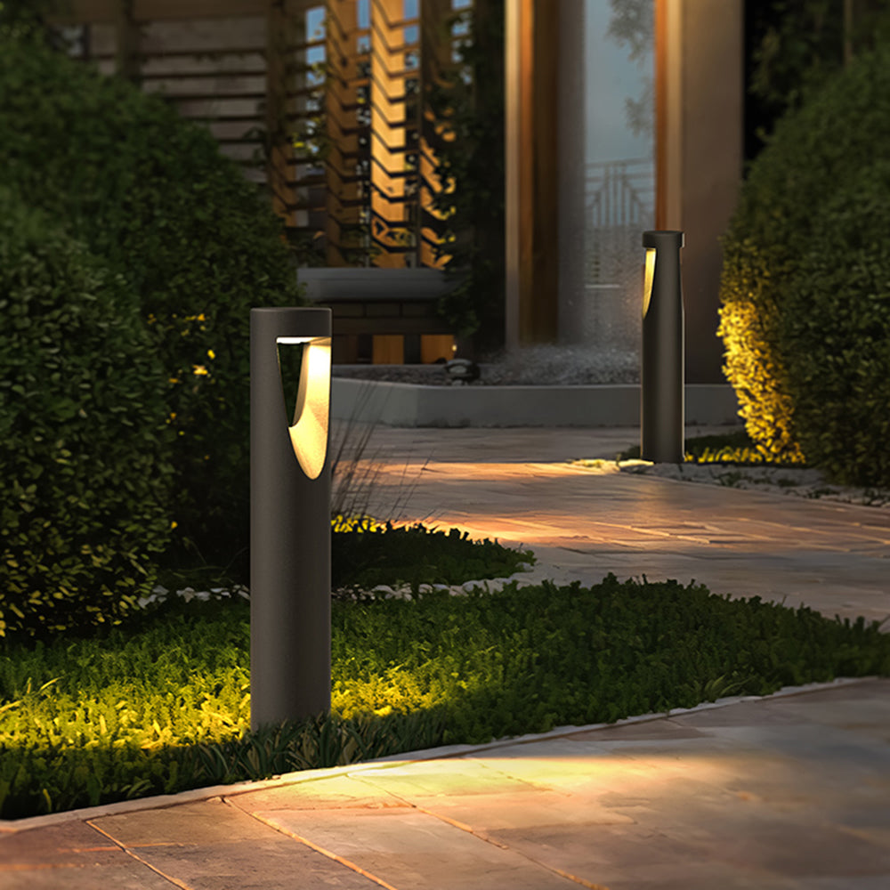 Outdoor Bollard Light – Sleek Fixed Accent