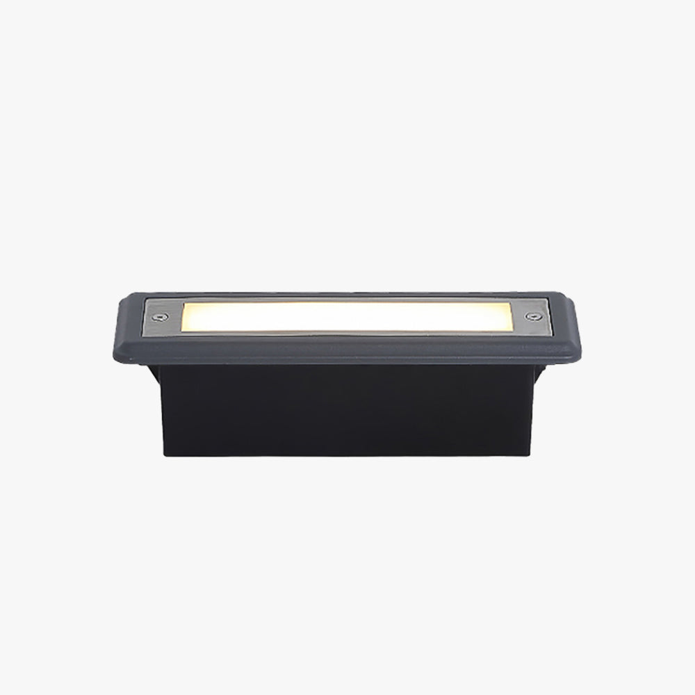 Outdoor Recessed Step-Deck Light, Warm Glow