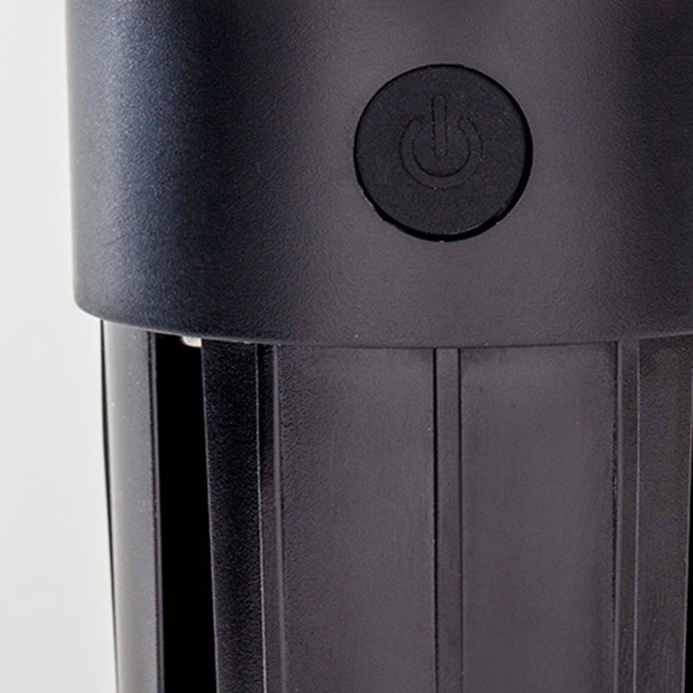Outdoor Solar Bollard Light, Contemporary Accent