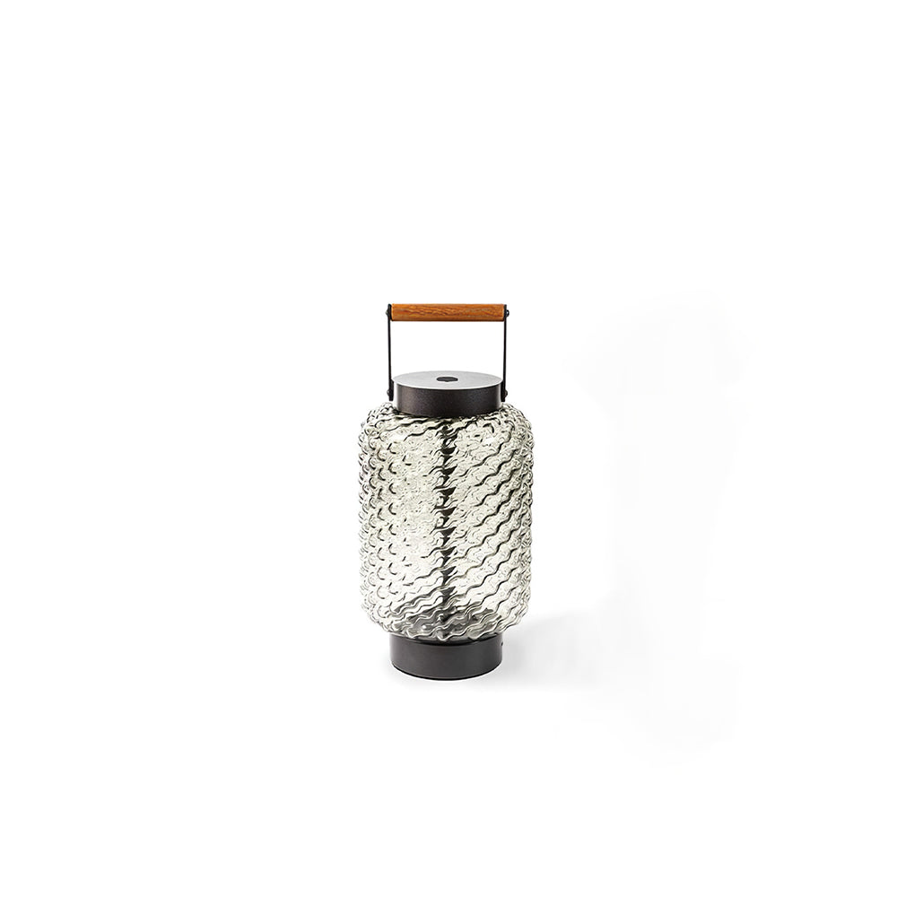 Vintage Outdoor Metal Lantern – Solar Glow