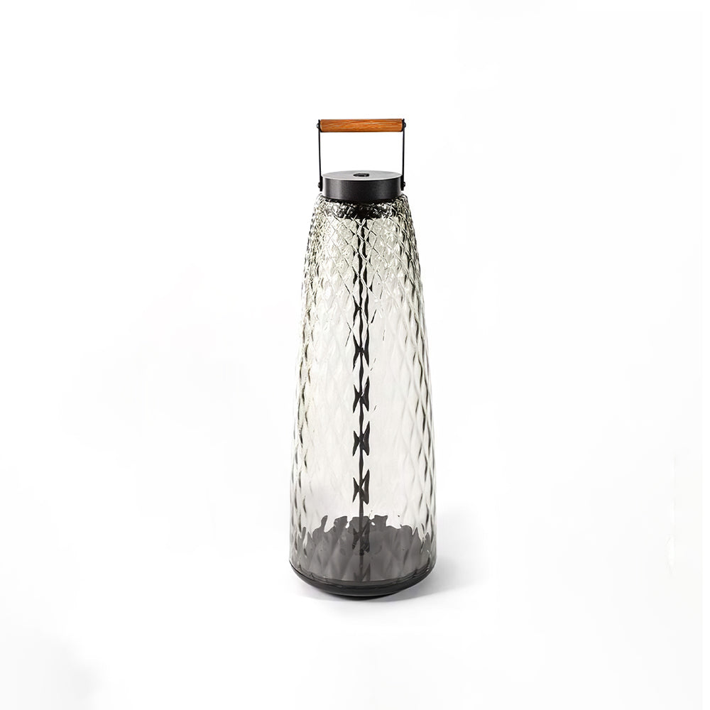 Vintage Outdoor Metal Lantern – Solar Glow