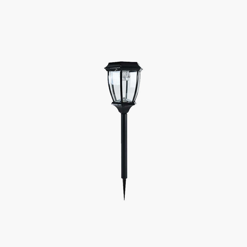 Vintage Solar Path Light – Bronze Lantern-Style for Gardens