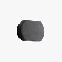 Waterproof Minimalist Geometric Outdoor Wall Lamp – Black or Gray
