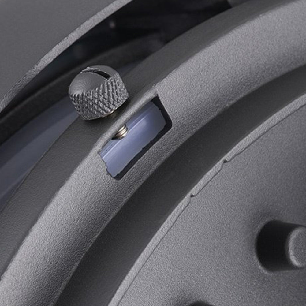Waterproof Round Black LED Outdoor Wall Lamp – Modern and Minimalist Design
